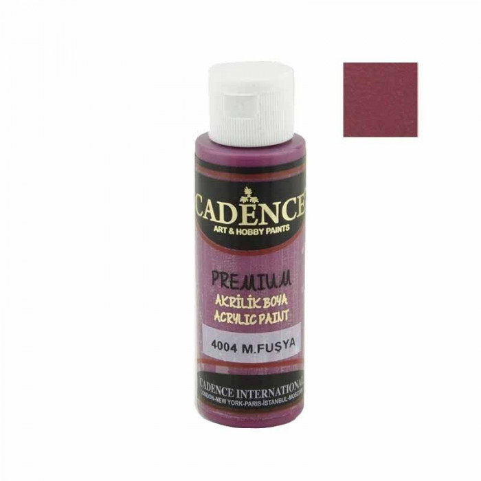 Pintura ACRÍLICA PREMIUM Magenta de Cadence 70ml
